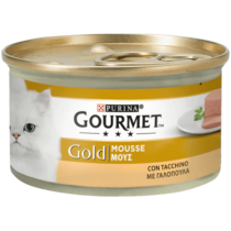 GOURMET Gold Gatto Mousse con Tacchino