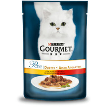 GOURMET Perle Gatto Duetti con Pollo e Manzo