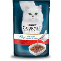 GOURMET Perle Trionfo di Salsa Gatto con Manzo