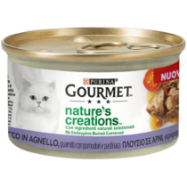 Gourmet Nature's Creations, Ricco in Agnello, guarnito con pomodori e pastinaca