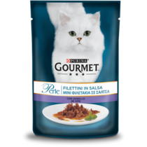 GOURMET Perle Gatto Filettini in Salsa con Agnello