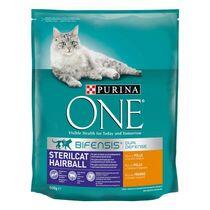 PURINA ONE BIFENSIS Crocchette Gatto Sterilcat Hairball Ricco in Pollo e Cereali Integrali