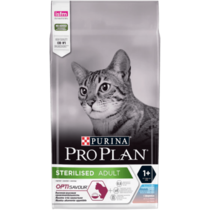 PURINA® PRO PLAN® Sterilised Adult 1+ Optisavour Ricco in Merluzzo con Trota