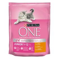 PURINA ONE BIFENSIS Crocchette Gatto Junior 1-12 mesi Ricco in Pollo e Cereali Integrali