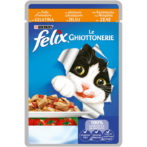 FELIX Le GHIOTTONERIE Gatto Con Pollo e Pomodoro