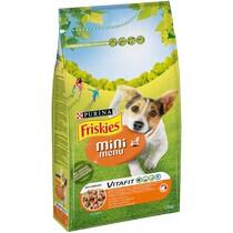 FRISKIES Cane Crocchette Vitafit Mini Menu <10kg con Pollo e Verdure aggiunte
