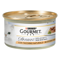 GOURMET Diamant Gatto Sfilaccetti con Tacchino Naturale