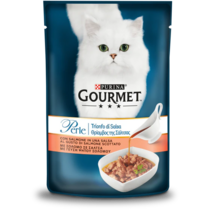 GOURMET Perle Trionfo di Salsa Gatto con Salmone