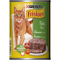 FRISKIES Gatto Patè con Coniglio e Verdure