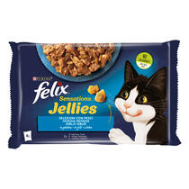 FELIX Sensations Jellies Selezioni con pesci - (Salmone/Trota)