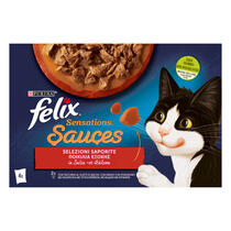 FELIX Sensations Sauces Selezioni Saporite (Tacchino&Bacon/Manzo&Pomodoro) 