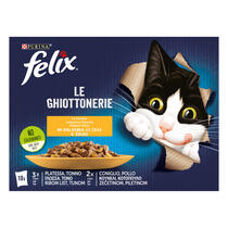 FELIX Ghiottonerie Le varietà - (Platessa/Tonno/Coniglio/Pollo)