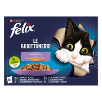 FELIX Ghiottonerie Le Preferite - (Manzo/Pollo/Salmone/Tonno)