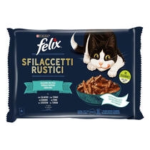 FELIX Sfilaccetti Rustici - Selezioni con pesci con Tonno, Salmone