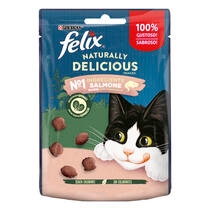 Felix Naturally Delicious Ricco in Salmone con un Tocco di Spinaci 50g