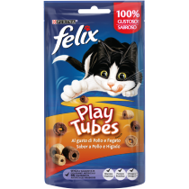 Felix Play Tubes Snacks al gusto di Pollo e Fegato