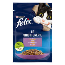 FELIX Le GHIOTTONERIE Gatto con Agnello in Gelatina
