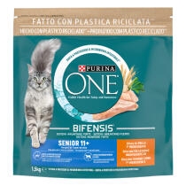 PURINA ONE BIFENSIS Crocchette Gatto Senior 11+ Ricco in Pollo e Cereali Integrali