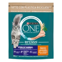 PURINA ONE BIFENSIS Crocchette Gatto Sterilcat Hairball Ricco in Pollo e Cereali Integrali