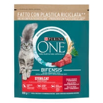 PURINA ONE BIFENSIS Crocchette Gatto Sterilcat Ricco in Manzo e Frumento