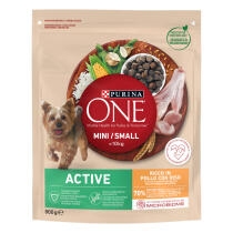 PURINA ONE MINI  10kg Crocchette Cane Active Ricco in Pollo, con Riso