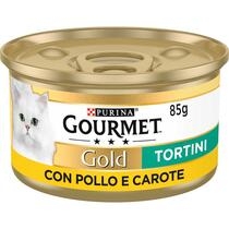 GOURMET Gold Tortini Gatto con Pollo e Carote