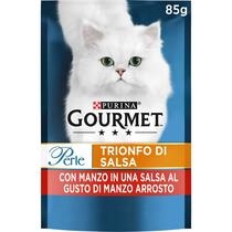 GOURMET Perle Trionfo di Salsa Gatto con Manzo