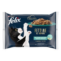 FELIX Fettine al Vapore Selezioni con Pesci - (Salmone/Tonno)