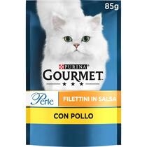 GOURMET Perle Gatto Filettini in Salsa con Pollo
