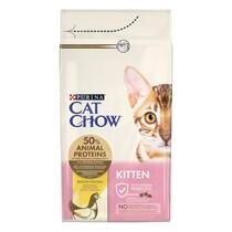 CAT CHOW Kitten Gatto Crocchette ricco in Pollo