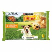 FRISKIES Cane Bocconi in salsa con Pollo e Carote