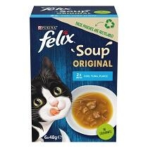 FELIX Le GHIOTTONERIE Doubly Delicious Gatto Con Manzo e Pollame