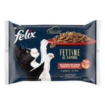 FELIX Fettine al Vapore Selezioni Deliziose - (Manzo/Pollo)