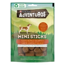 Adventuros Mini Sticks per cane piccolo Bufalo Selvatico 90g