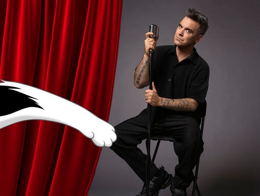 Guarda in esclusiva il dietro le quinte di It's Great to be a cat di Robbie Williams per Felix.