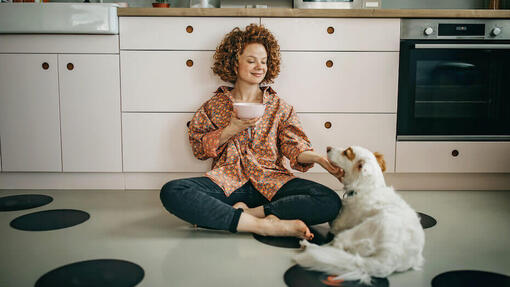 Donna e cane