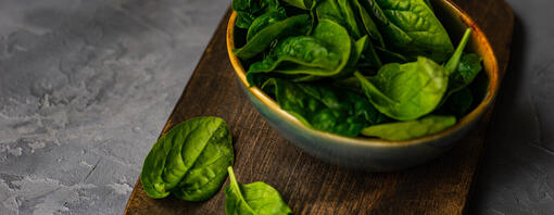 Ciotola di spinaci