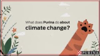What does Purina do about climate change?